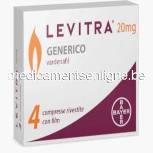 Achat levitra 20mg